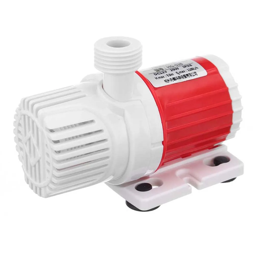 DC12V портативный 1100л/ч Макс лифт 5 м Солнечный погружной водяной насос аквариум 20 Вт Ландшафтные принадлежности