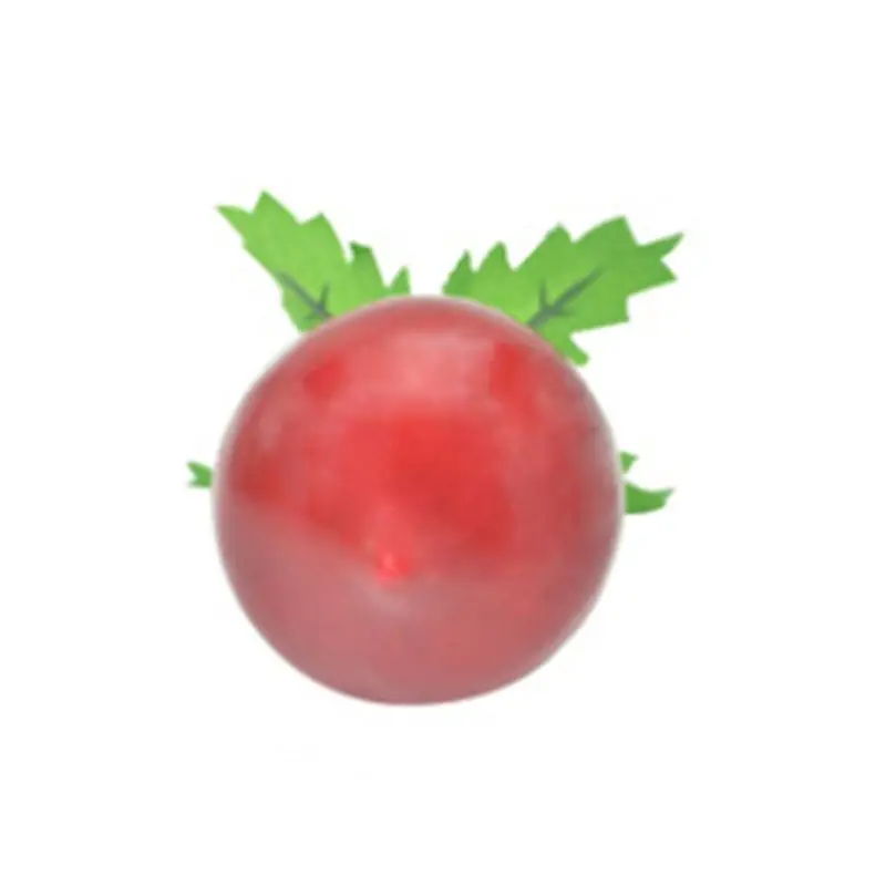 1Pc Realistic Lifelike Artificial Red Radish Simulation Fake Vegetable Display