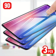 9D закаленное стекло для Xiaomi mi 9 Lite 9t redmi note 7 8 Pro K20 Защитная пленка для Xiao mi redmi 8 8A 7A 3 шт