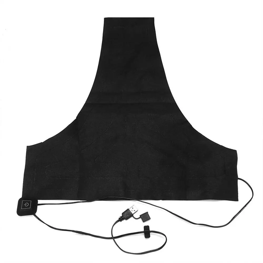Подушечки 5 шт. теплые подушечки USB черные подушечки куртка одежда нагреватель 3 шестерни Регулируемый Электрический Нагреватель Pad тепловой - Цвет: 1PCS 40X40cm