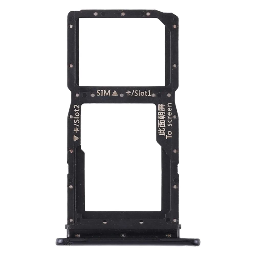 iPartsBuy SIM Card Tray+ SIM Card Tray / Micro SD Card Tray for Huawei P Smart Z / Y9 Prime