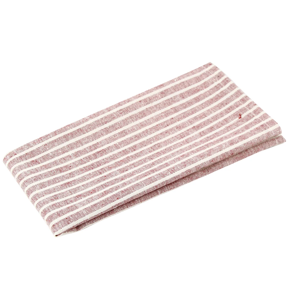 Reddish Brown 30x40 Настольная салфетка из смеси хлопка машинная стирка Кофейня современный фон теплоизоляция фотография столовая обеденная ткань - Цвет: Reddish Brown 30x40