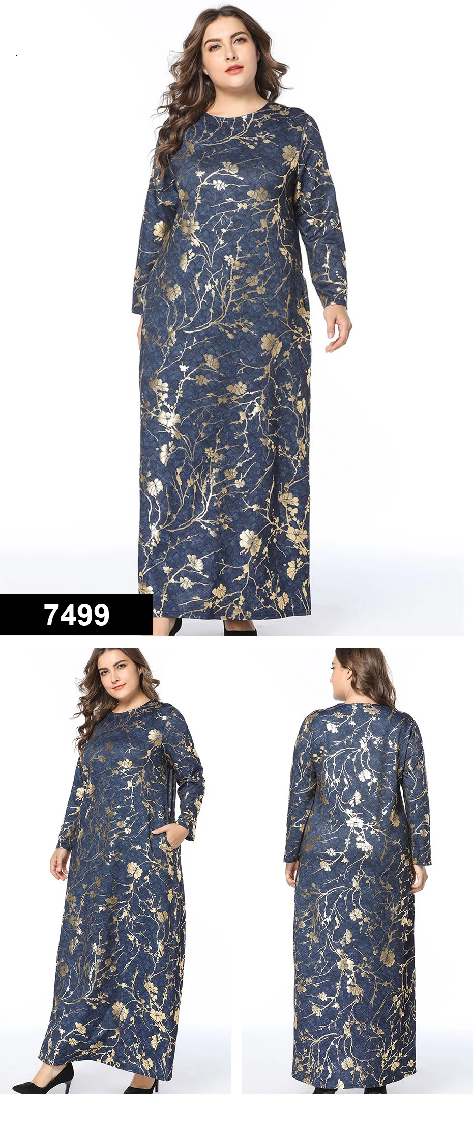 Прямая поставка, женское платье, платья макси, длинное, винтажное, Vestidos Verano Robe Femme, мусульманское, бохо, с вышивкой, свободное, с круглым вырезом, дешевая распродажа