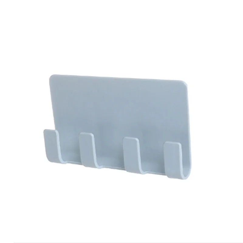 4 Hooks Holder Wall Mount Bracket Hanger Charger Easy For Universal Phone