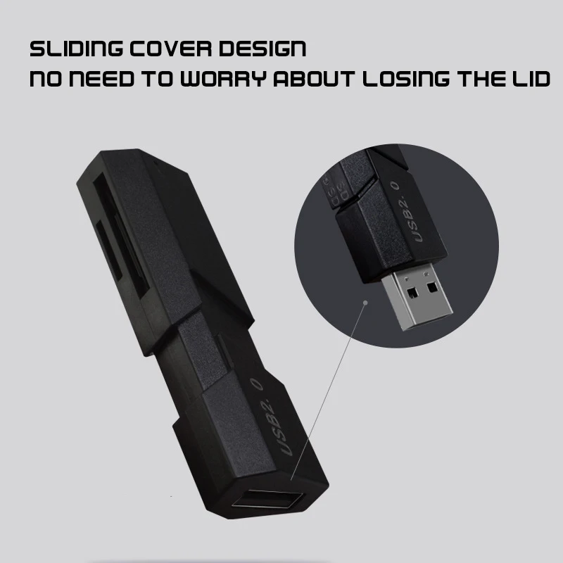 CUR2 카드 리더기 TF 카드 SD 고속 USB3.0 메모리 카드 어댑터 2.0 다기능 카드 리더기