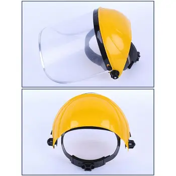 

Multipurpose Transparent Removable Anti-saliva Dust-proof Clear Safety Protective Cover Head-mounted Face Eye Shield Screen Grin