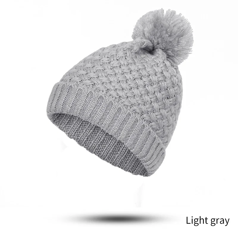 light gray 2 Фирменный зимний шарф акриловыми помпонами шляпа для Для женщин трикотажные шарфы Для мужчин хлопок кольцо шарф для девочек, для мальчиков зимние рыбий хвост одежда дропшиппинг - Цвет: light gray 2