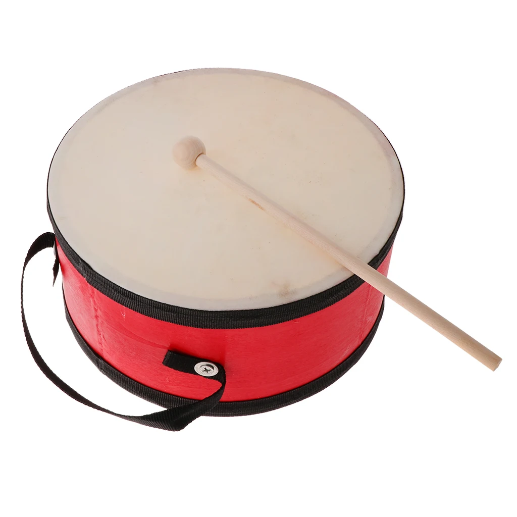 Kids Early Educational Musical Instrument with Beater, Hand Drum Toys Toys Beat Instrument for Boys Girls