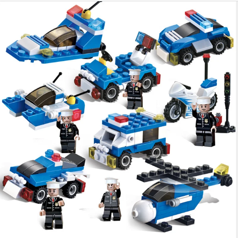 

Compatible with LEGOED technology, building blocks, city police, military fire engineering, puzzle assembling toys, Christmas