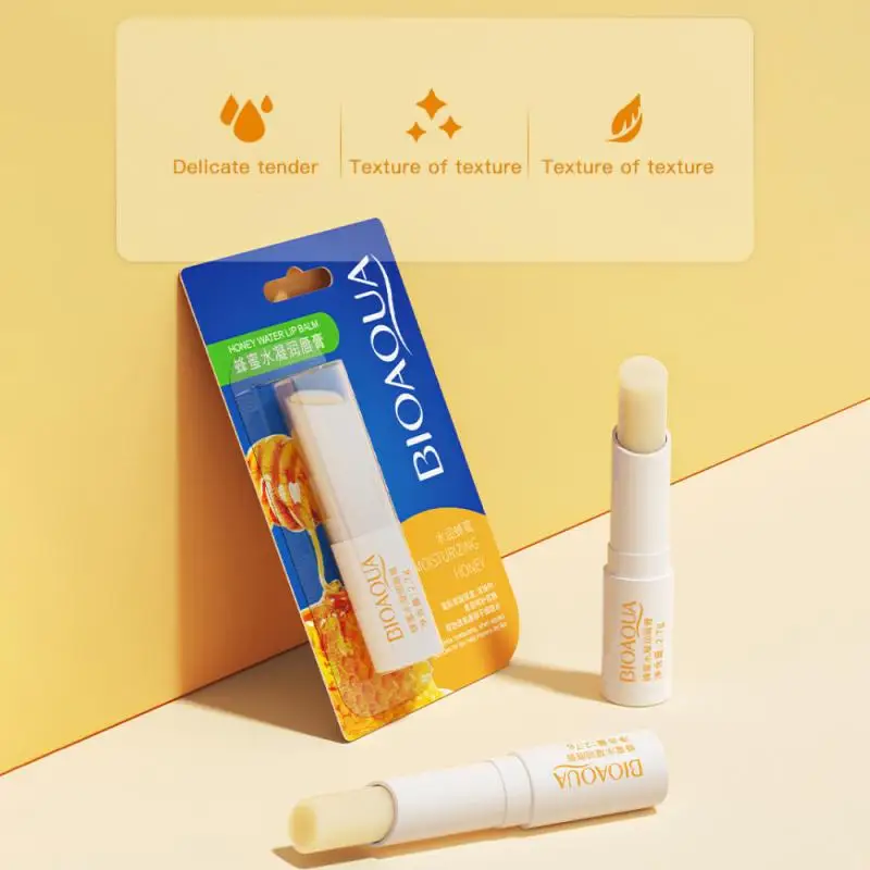 1 Pcs Autumn And Winter Lemon Honey Jelly Long Lasting Moisturizing Nourishing Lipstick Non-Stick Color TSLM1 |