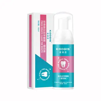 

60ml Sakura Flavored Toothpaste Teeth Whitening Toothpaste Whitening Foam Liquid Oral Hygiene Toothpaste Oral Care Tool