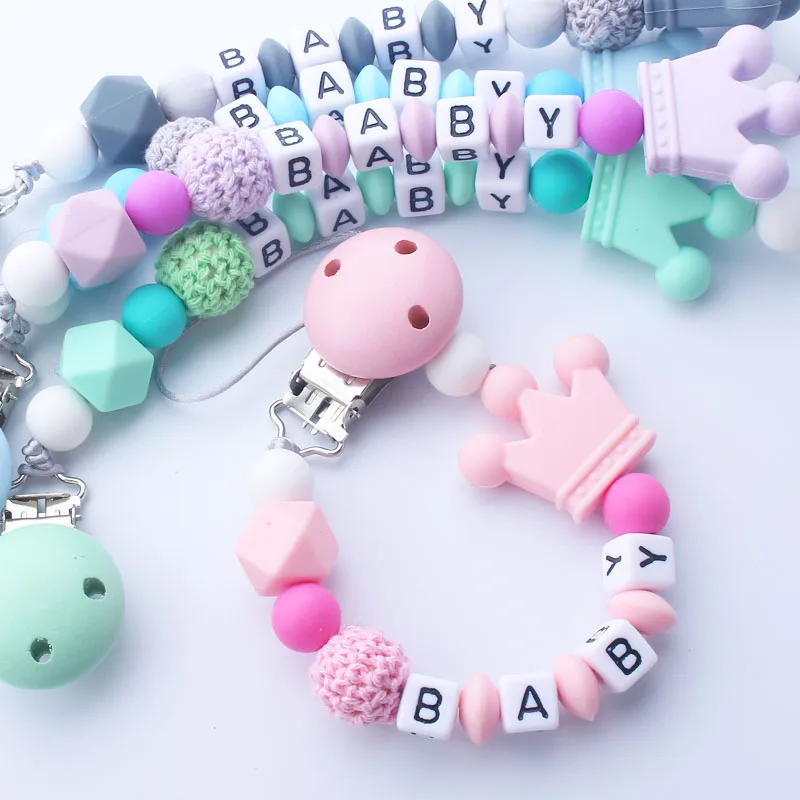 Personalized Baby Pacifier Chain 4