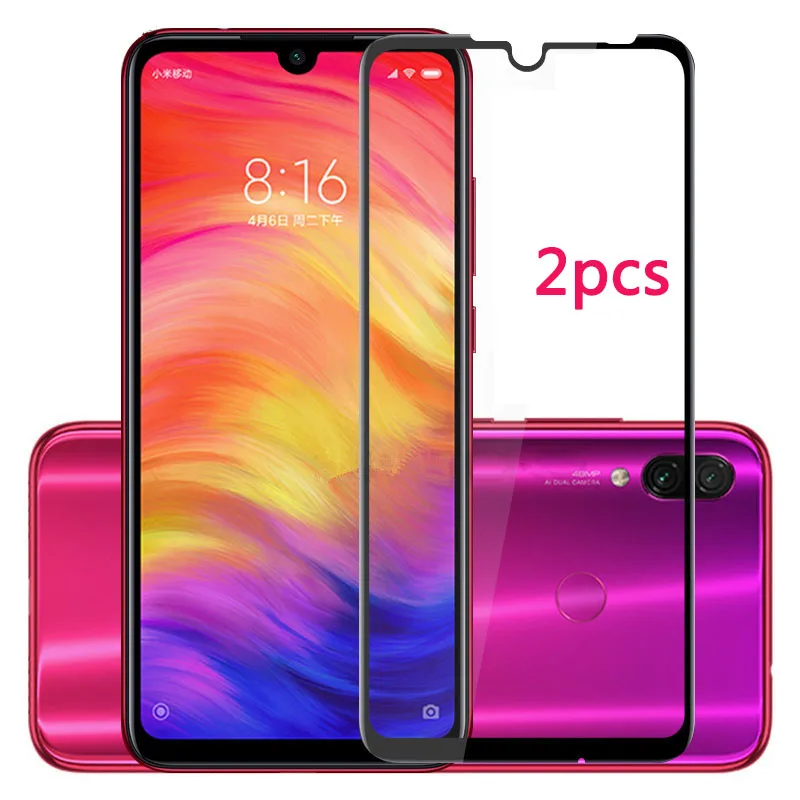 2 шт. закаленное стекло для Xiaomi Redmi Note 7 8 Защита экрана Go xiomi RedmiNote8 red mi Note7 защитная