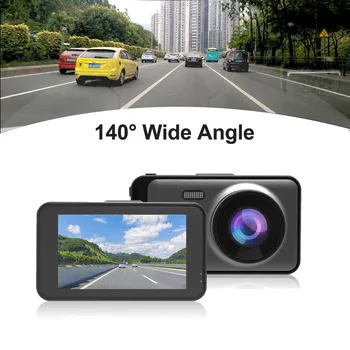 

1080P Driving Recorder High-definition Front and Rear Dual Lens Motion Detection Car DVR Parking Monitor For Car Accessories
