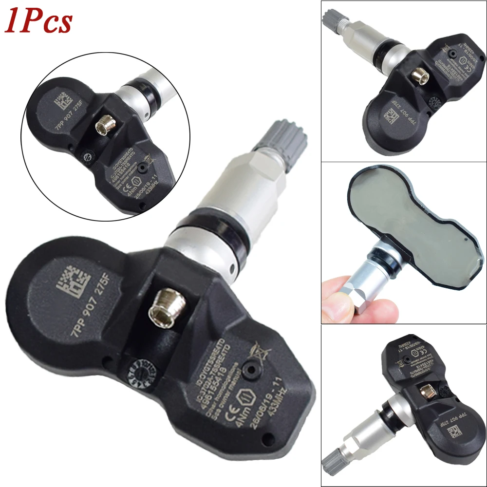 1 шт. для Porsche Cayenne VW Audi A8 A6 RS6 система контроля давления в шинах TPMS 433 МГц датчик 7PP907275F 7PP907275 7PP907275D