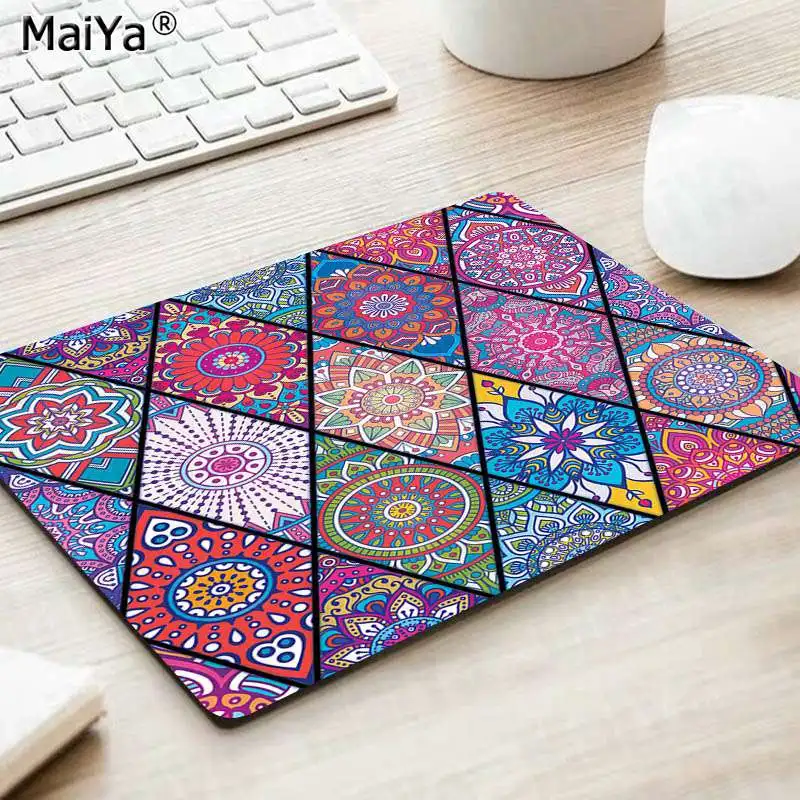 Резиновые коврики для мыши MaiYa с узором мандалы ноутбука|Коврики мышей| |