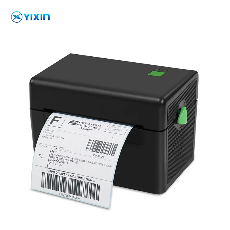 110Mm Printer Desktop Label Printer Perekat Multi-fungsi Barcode Thermal Printer Aplikasi Supermarket