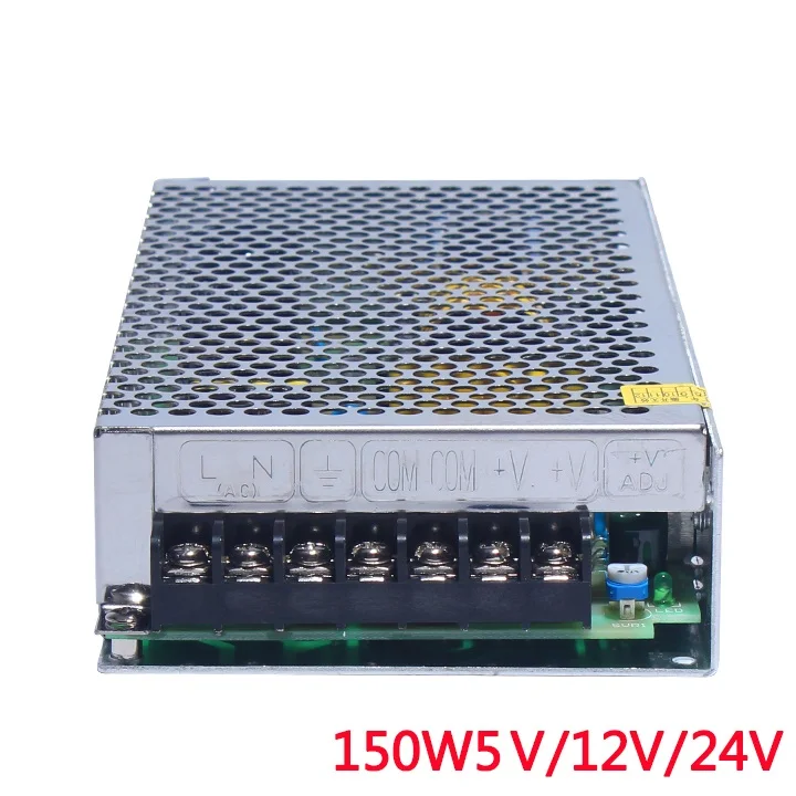 Импульсный источник питания 150 Вт 24 В S 5V/12 В/24 светодиодный для контроля драйвера