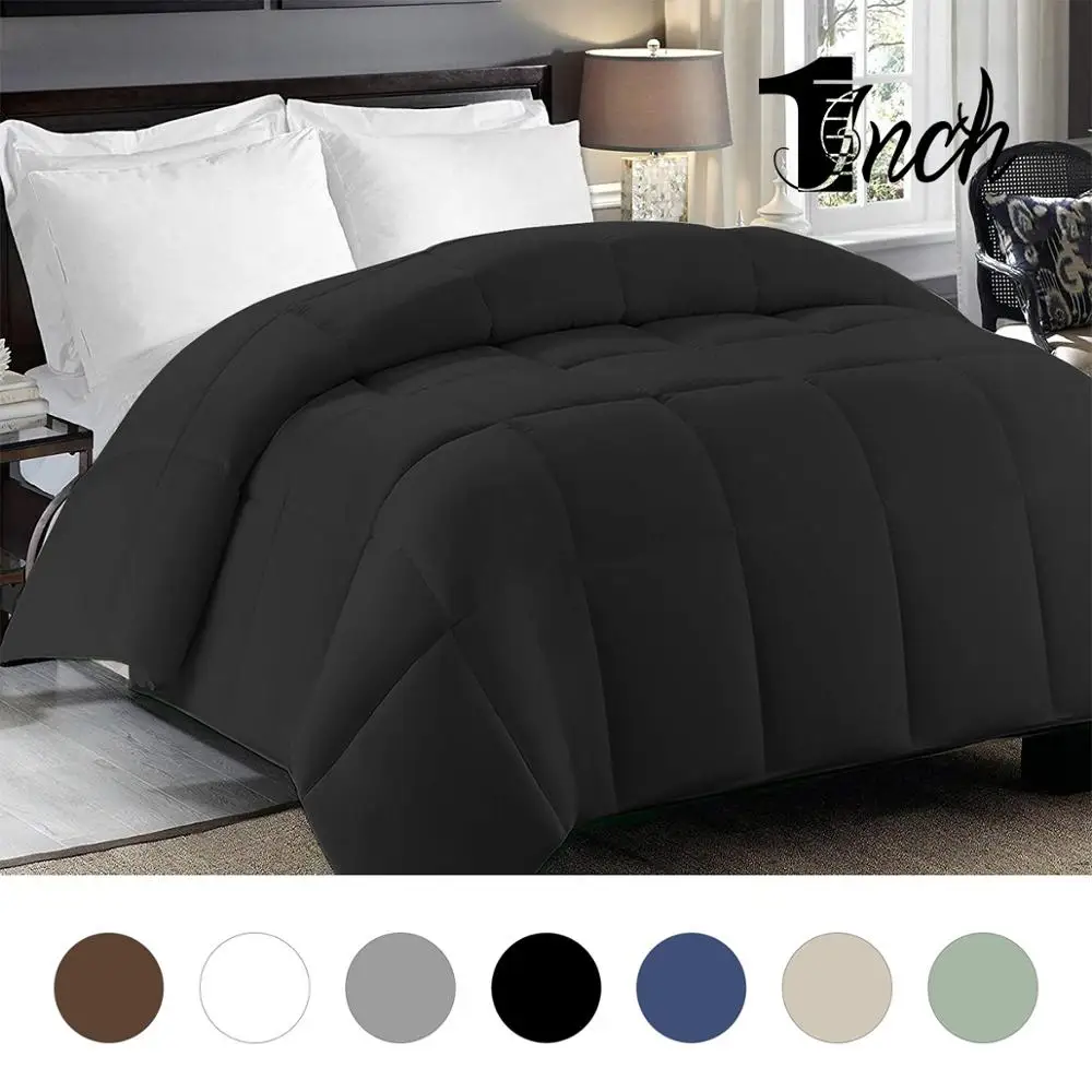 

1inchome Expert Design Comfort Home Textile For Adults in living room Goose Down Duvet Extreme Comfort Qulits with Solid Color