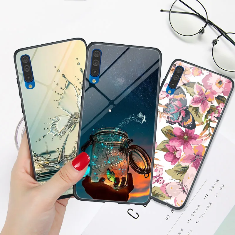 Чехол для Samsung A50 Рождественский чехол Galaxy A40 A70 A30 A20 A10 S A6 A8 Plus A9 A7 2018 A3 A5 2016 чехлы из