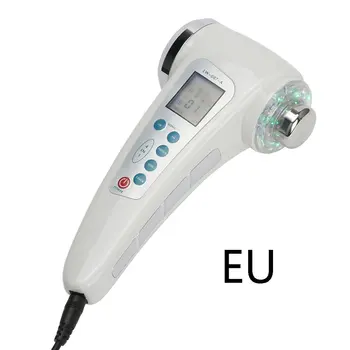 

Ultrasonic Face Massager Cleaner Led Light Facial Photon Ultrasound Therapy Skin Care Body Slim Double-Head Face Cleaner