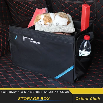 

Car Accessories Trunk Storage Box Organizing Organizer Case Bag Stowing Tidying Decoration For BMW 1 3 5 7 Series X1 X3 X4 X5 X6