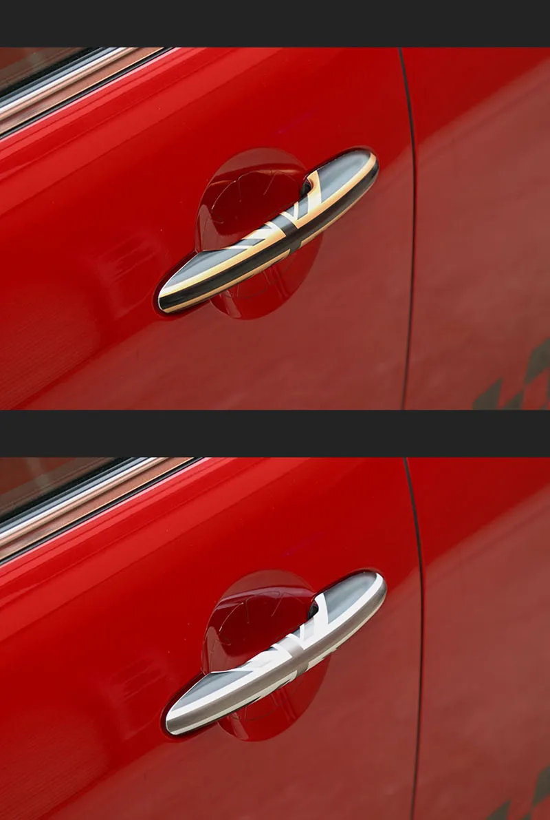 Joanete para Porta de Carro Decalque para Mini Adesivos Peças Capa Cooper Jcw R55 Clubman R56 R57 R58 R59 R61 F54 F55 F56 F60 2 9 r55, clubman r56 r57 r58 r59 r61 f54 f55 f56 f60