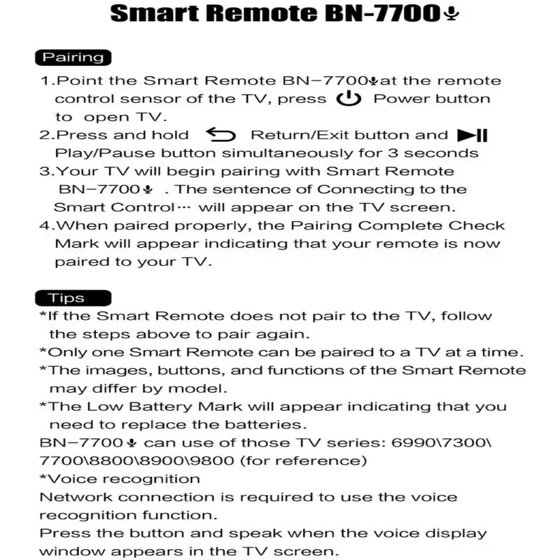 Универсальный пульт дистанционного управления suitalbe для SAMSUNG SMART tv BN59-01270A BN59-01274 01266A 01241A 01298H 1298E BN59-01275A BN59-01266A