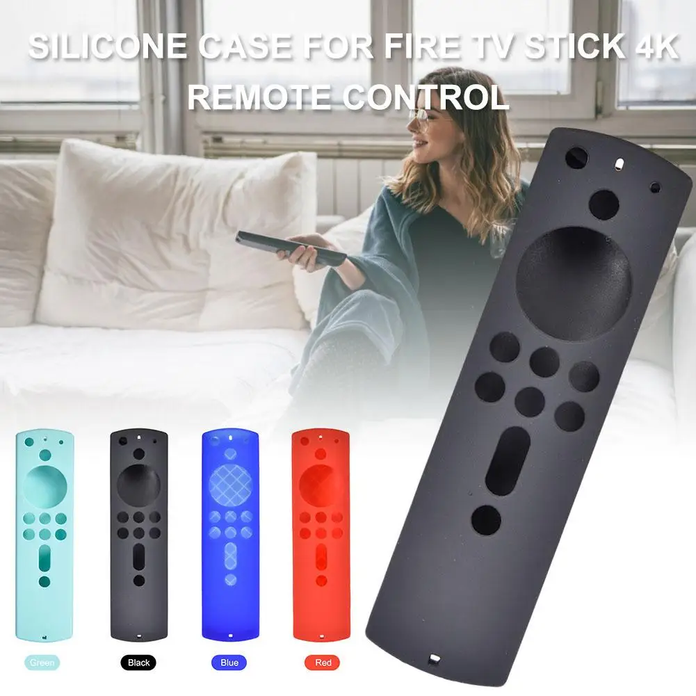 Силиконовый чехол защитный для Amazon Fire TV Stick 4K 5 6 дюйма пульт дистанционного