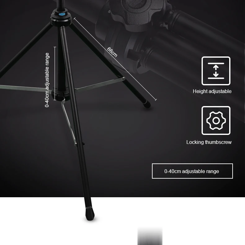 Alctron MA628 Штатив для микрофона подставки, используемые для сцены, студии записи