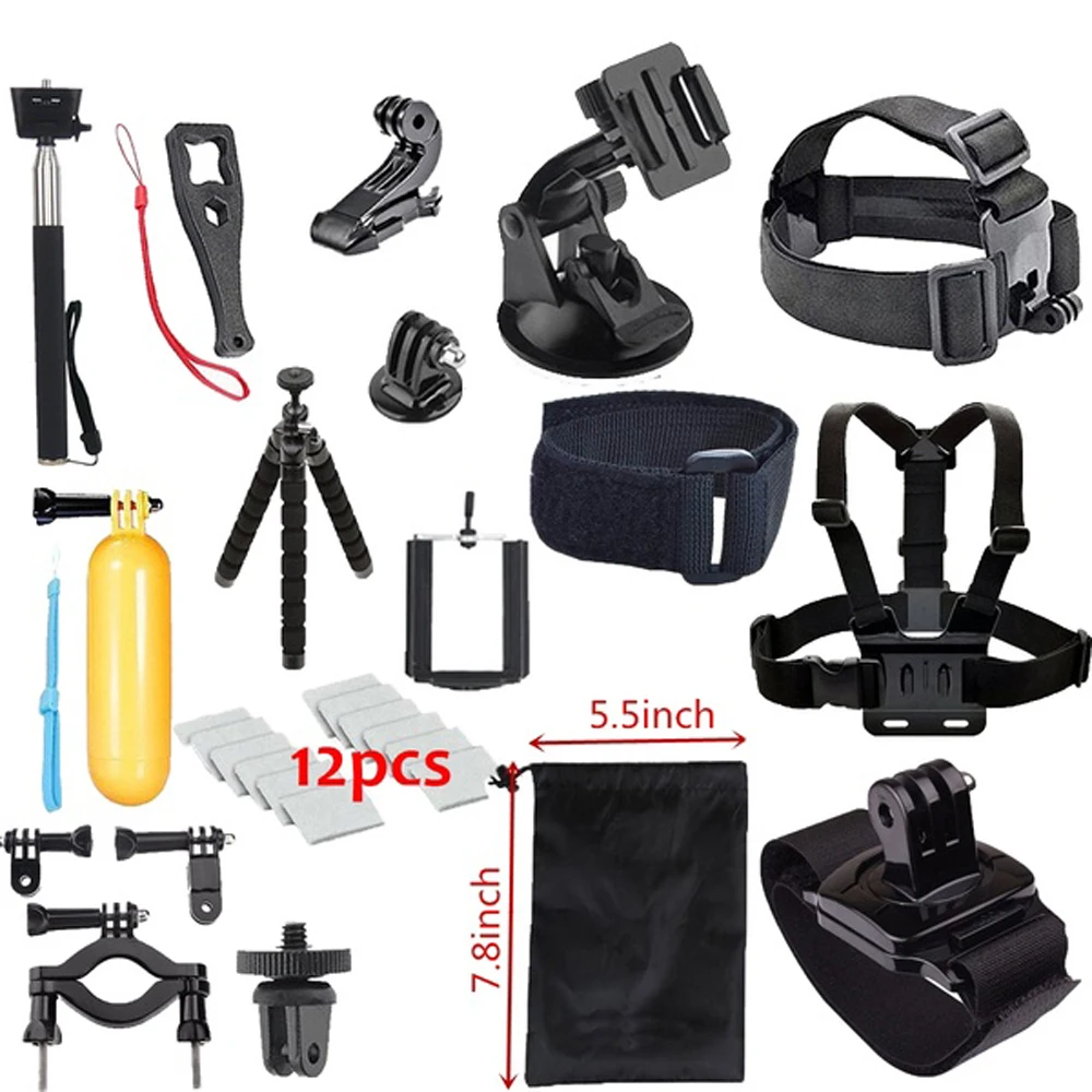 

Multifunctional Camera Accessories Cam Tools Set for Outdoor Photography Cameras Protection Tool Kit for Gopro