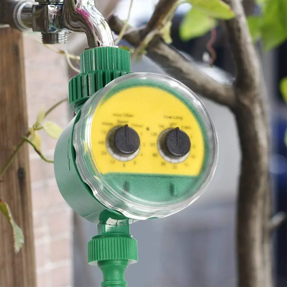 Зеленый сад орошения Таймер одной розетки Автоматический водяной кран шланг таймер шаровой клапан позволяет подключенной оросительной системы