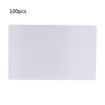 

100Pcs Blank Engraved Custom Visiting Name Cards Aluminium Alloy Business Cards M2EA