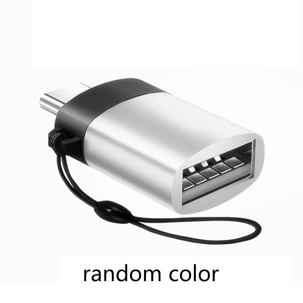 USB-C USB 3,1 Тип C "папа" в USB "Мама", 3,0 Женский данных Адаптер конвертера OTG кабель для подключения жесткого диска U диск клавиатуры геймпад планшет USB Мышь - Цвет: random color