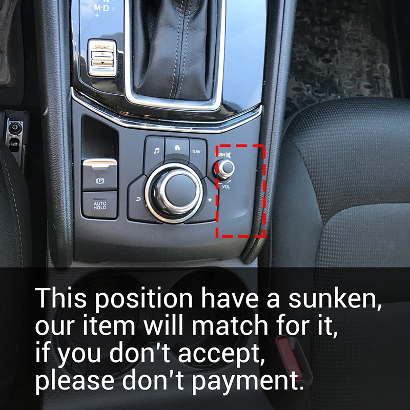 Для Mazda CX 5 CX5 2017 2018 2019 KF LHD Автомобильная консоль коробка передач панель накладка