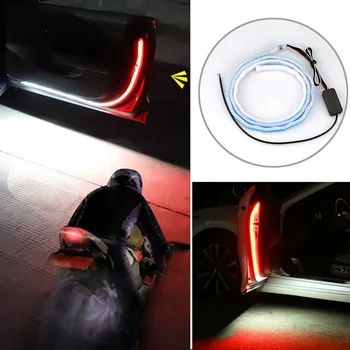 

Car Door Decoration Light Strips Car Styling Strobe Flashing Light Safety 12V LED Opening Warning LED Lamp Strip