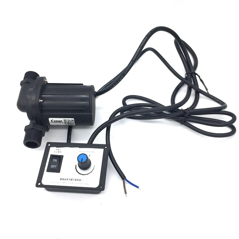 Wholesale 1800-3000L/H 4.2-8M 12V DC Brushless Booster Pump 24V Solar Water Submersible Pump SR-1000C3 For Garden Pool