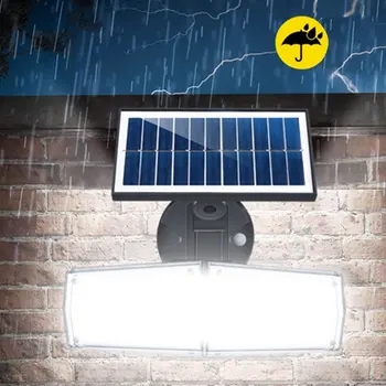 

Cob Solar Light Led solar Wall light Waterproof Dual Head Solar Lamps Motion Sensor Light Outdoor Garden Adjustable Spotlight