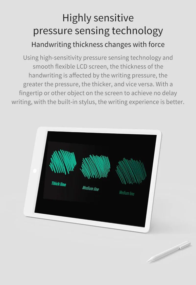 Xiaomi Mijia дети ЖК HanWriting маленькая доска для письма планшет с ручкой цифровой рисунок электронный Imagine Pad 10/13. 5 дюймов