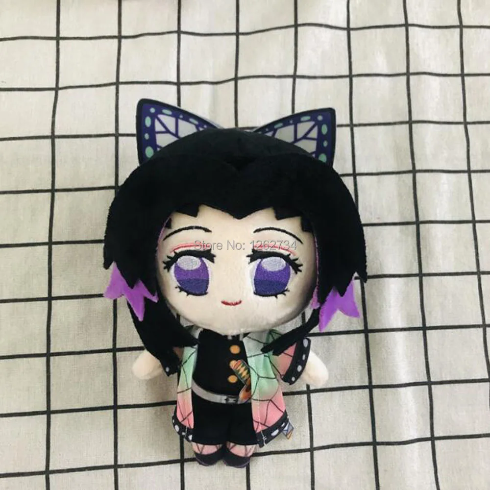 EMS 100/лот Kimetsu no Yaiba Nezuko Tanjirou Douma Makomo Kochou Shinobu Косплей 20 см Плюшевые игрушки куклы