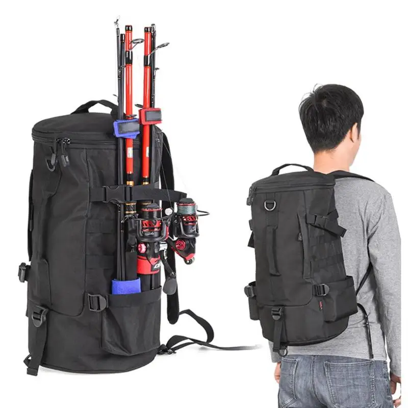 

23L Large Capacity Fishing Tackle Backpack Outdoor Fishing Tool Carry Pouch