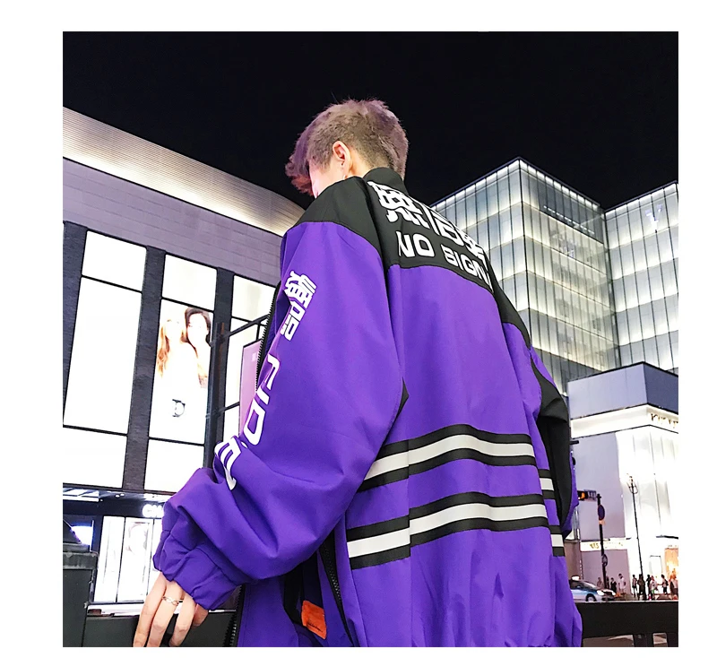 LAPPSTER Men Streetwear Reflective Jackets Windbreaker 2020 Mens Harajuku Patchwork Hip Hop Jackets Vintage Cargo Bomber Jackets