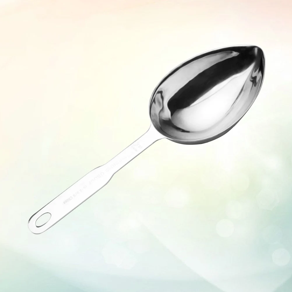 1pc Stainless Steel Thicken Shovel Household Multifunctional Scoop Scraper Rice Suger Scoop Spoon Kitchen Tool