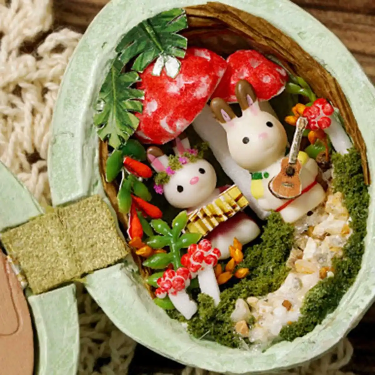 DIY миниатюрная мебель для кукольного дома деревянный Мини aturas Кукольный дом коробка театральные игрушки для детей подарки на день рождения семена мира 5x8 см