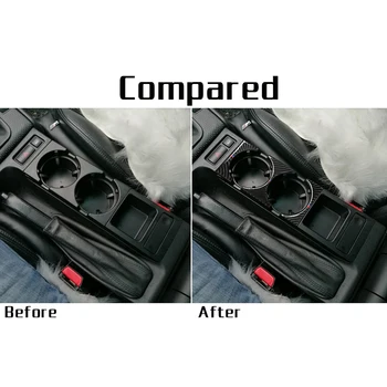 

Carbon Fiber Sticker For BMW 3 Series E46 98-05 Decor Interior Durable