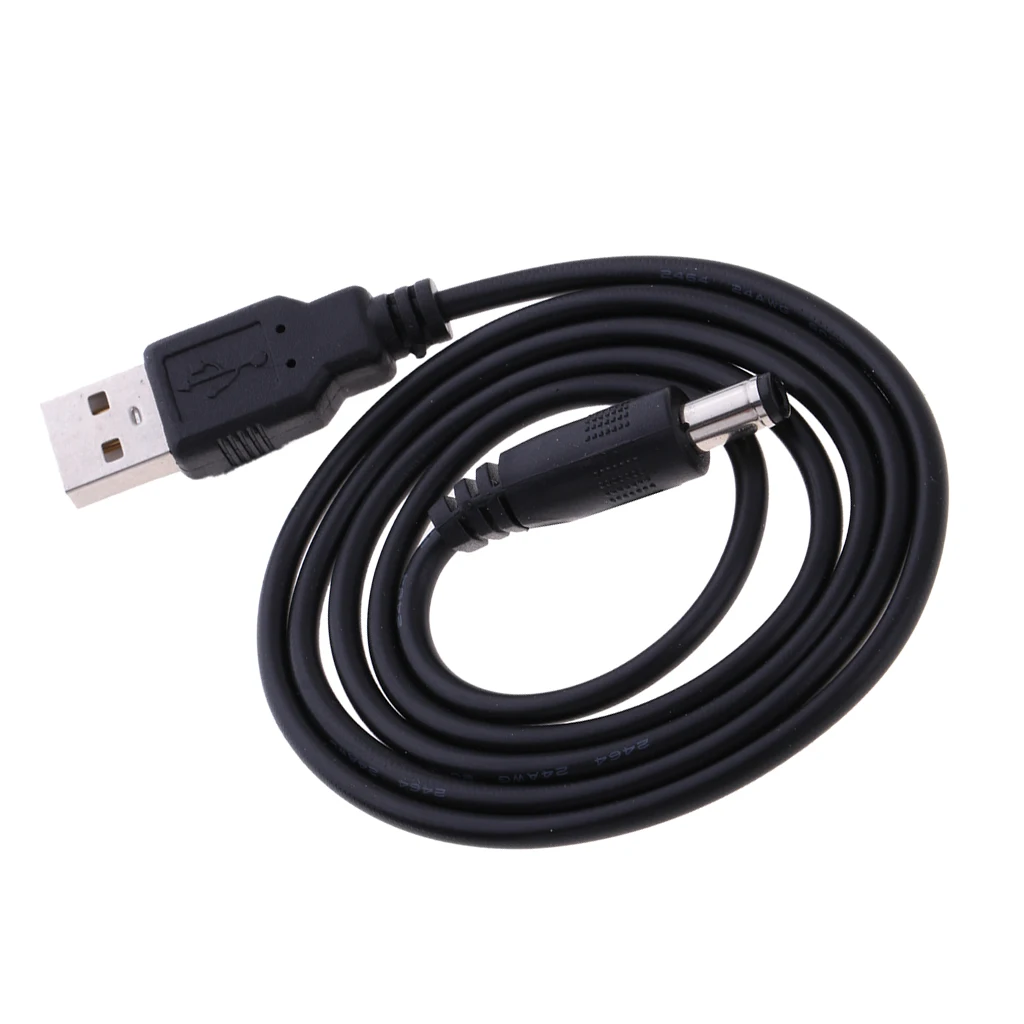 USB 2.0 A Type Male to DC 5.5 x 2.1mm DC 5V Power Plug Connector Cable USB to 5v Power Cable USB to DC Power Cable Cord