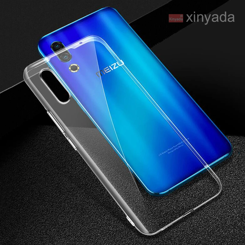 Чехол для Meizu 16S 16XS 16T 16 XS прозрачный чехол мягкий бампер силиконовый гелевый