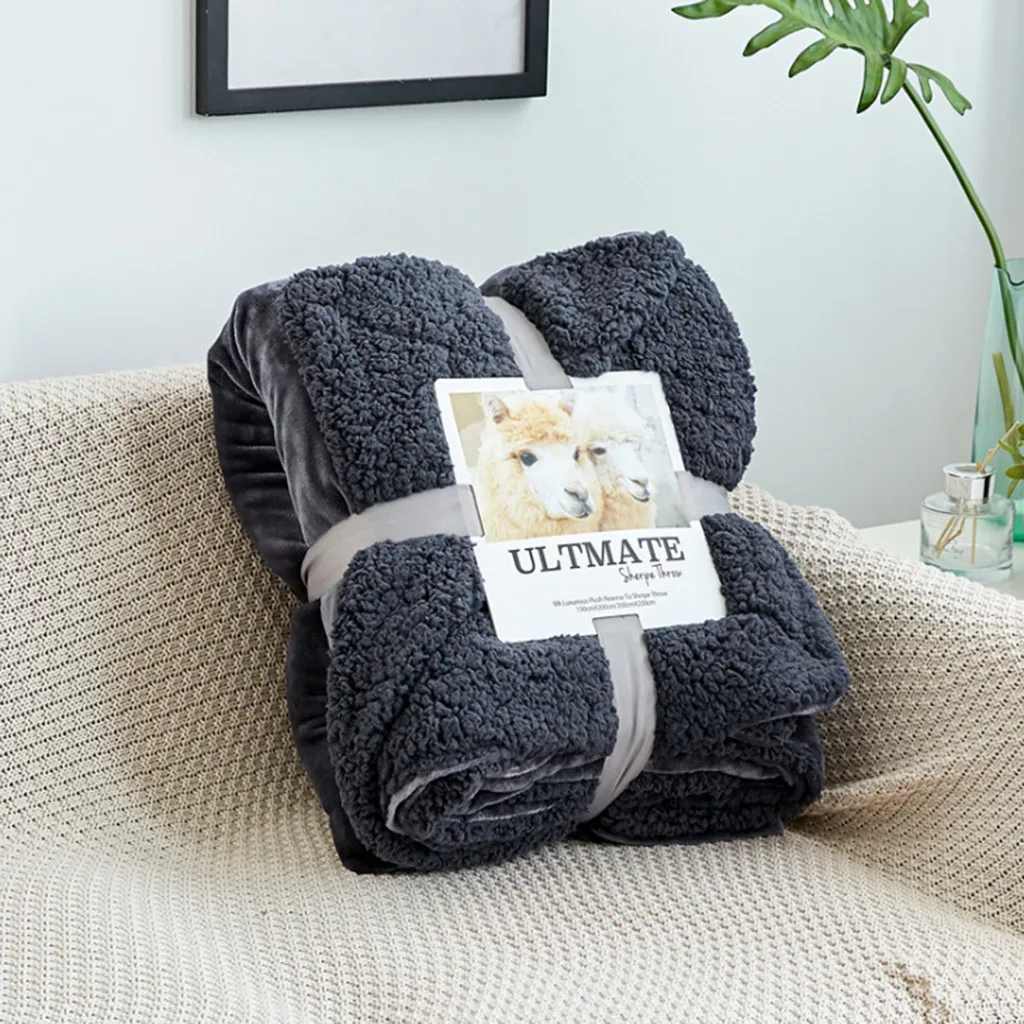 Супер мягкое одеяло для офиса, гостиной, двойное плотное фланелевое одеяло, Коралловое Флисовое одеяло, фланелевое одеяло для путешествий s