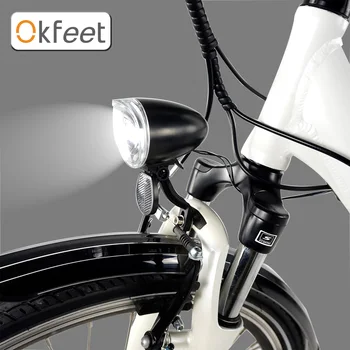 

Okfeet Spaninga Headlight Electric Bicycle 36V 48V HL2300 Waterproof Front Light Headlight for Ebike Conversion Kit