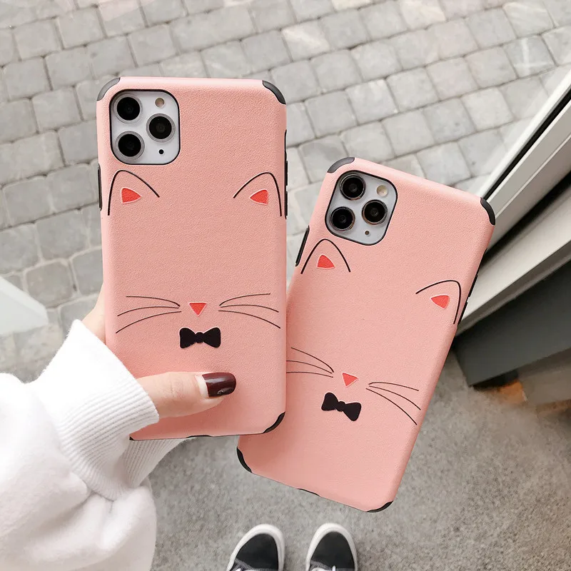 Cutu Мультяшные кошачьи уши чехол для телефона iPhone XR X XS MAX 11 11Pro Max 6 6S 7 8 Plus